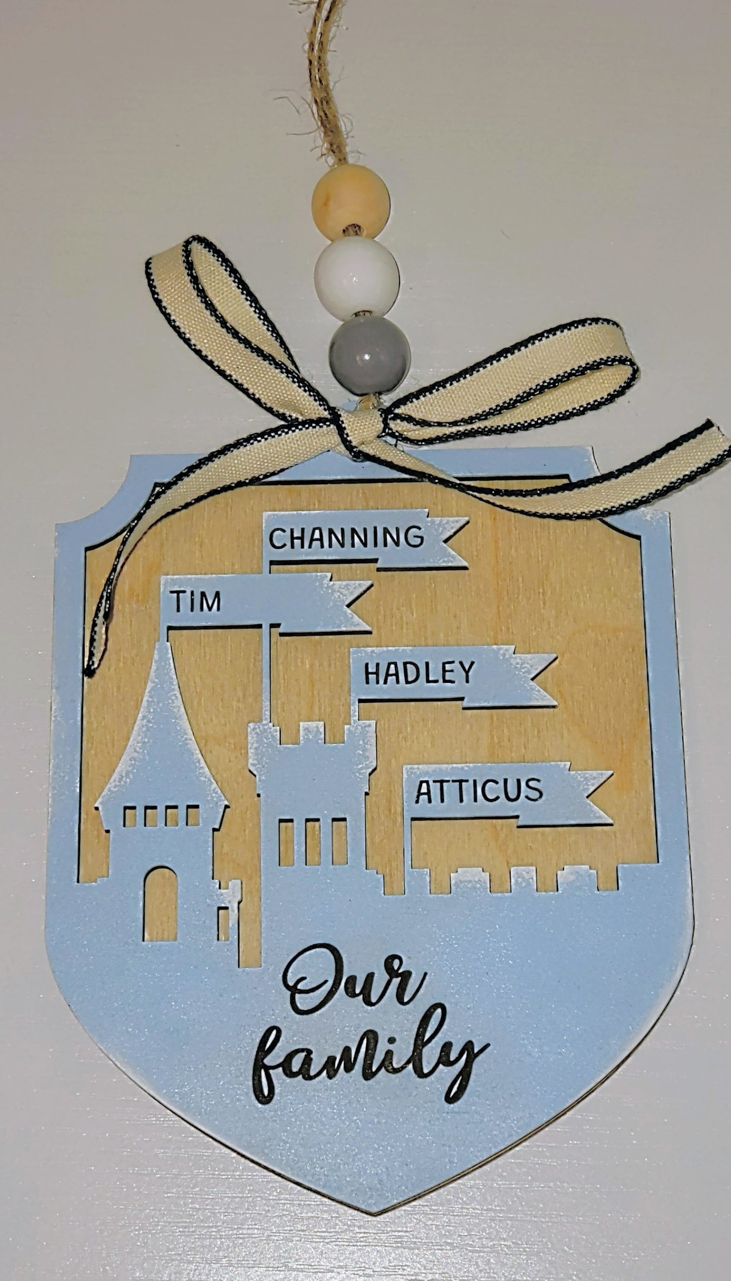 Family Castle Ornament