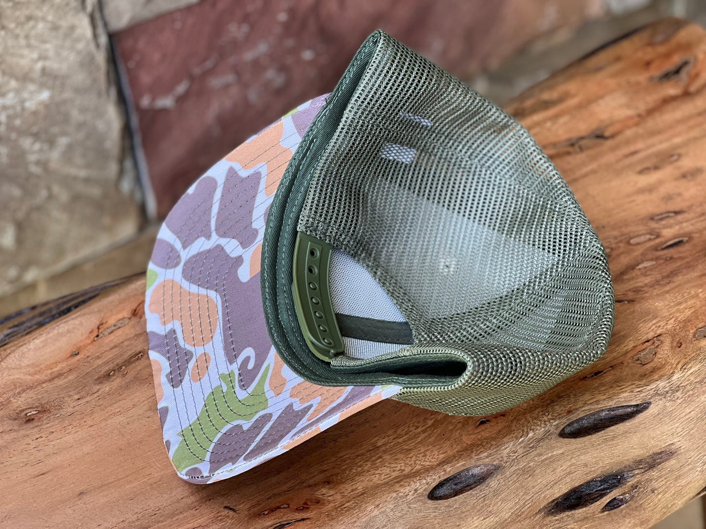 Custom Monogram / Initial Duck Call Leather Patch Hat-Multi Style