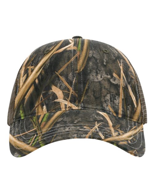 Custom Logo/Design Leather Patch Hat - Richardson 111P Camo