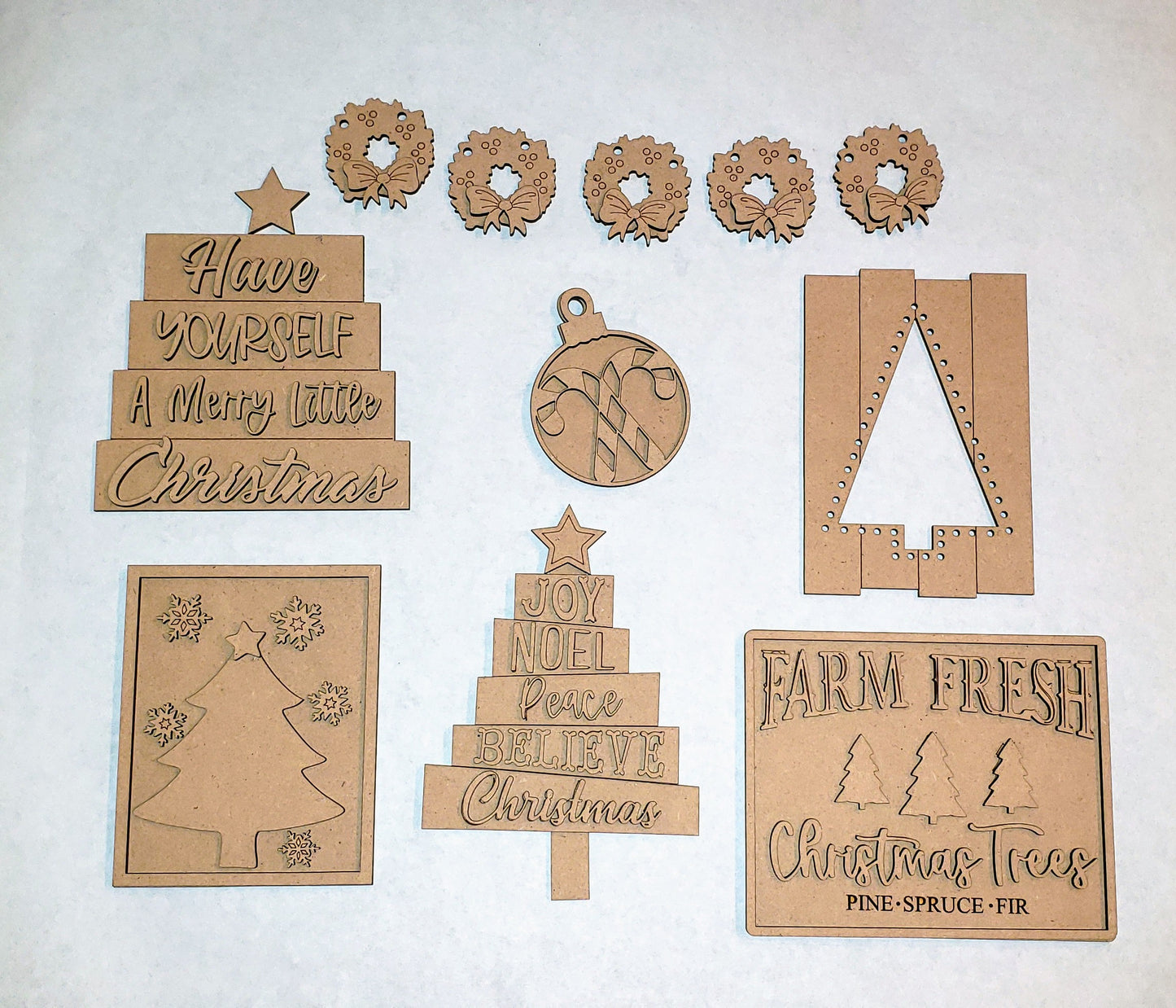 TIER TRAY CHRISTMAS ( DIY KIT )