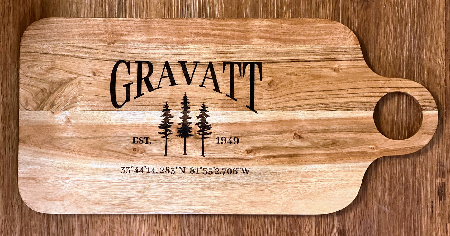 Custom Charcuterie Board