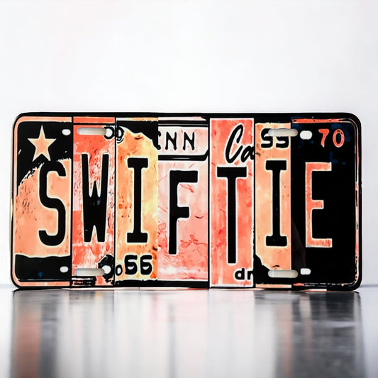 Swiftie License Plate.