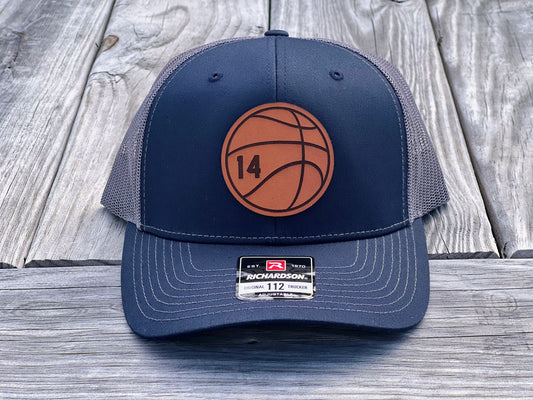 Basketball - Teams - Leather Patch Hat