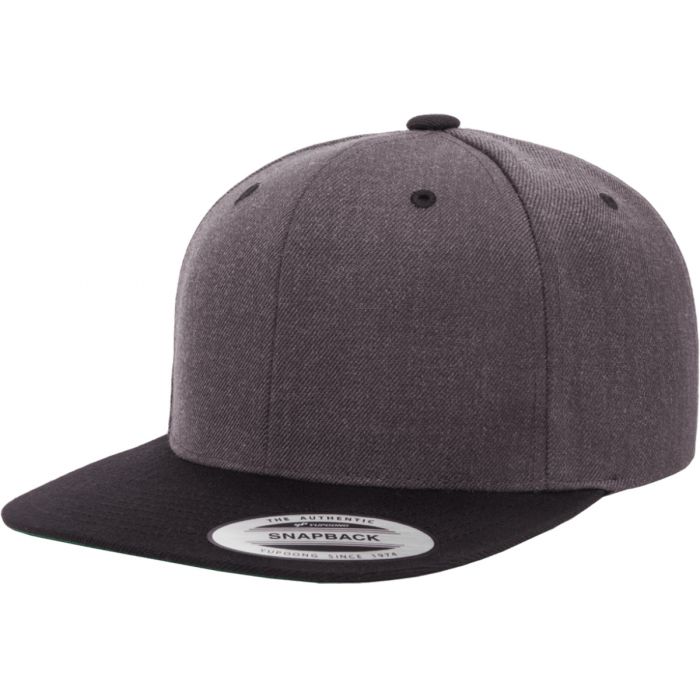 Brisket Daddy Leather Patch Hat- Flat Bill  (YP6089M)