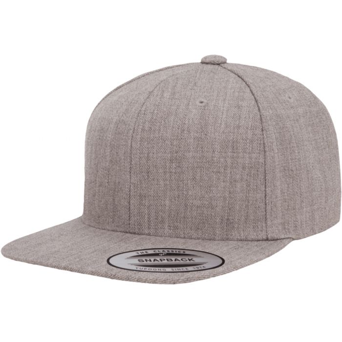 Brisket Daddy Leather Patch Hat- Flat Bill  (YP6089M)