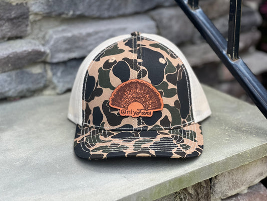 Only Fans Leather Patch Hat