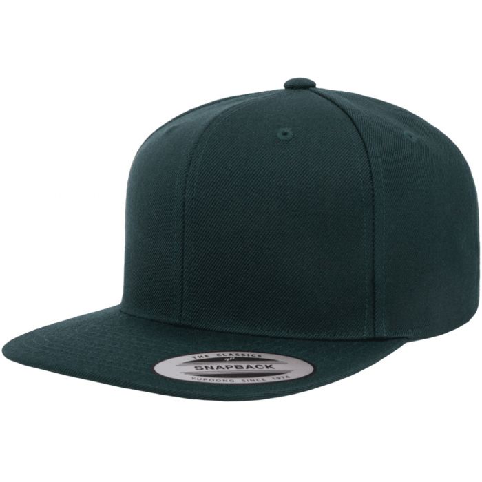 Brisket Daddy Leather Patch Hat- Flat Bill  (YP6089M)