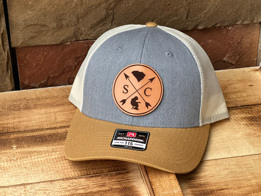 SC Widespread Panic Mikey Leather Patch Hat