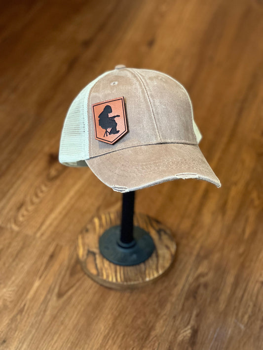 Widespread Panic "Pocket Mikey" Leather Patch Hat