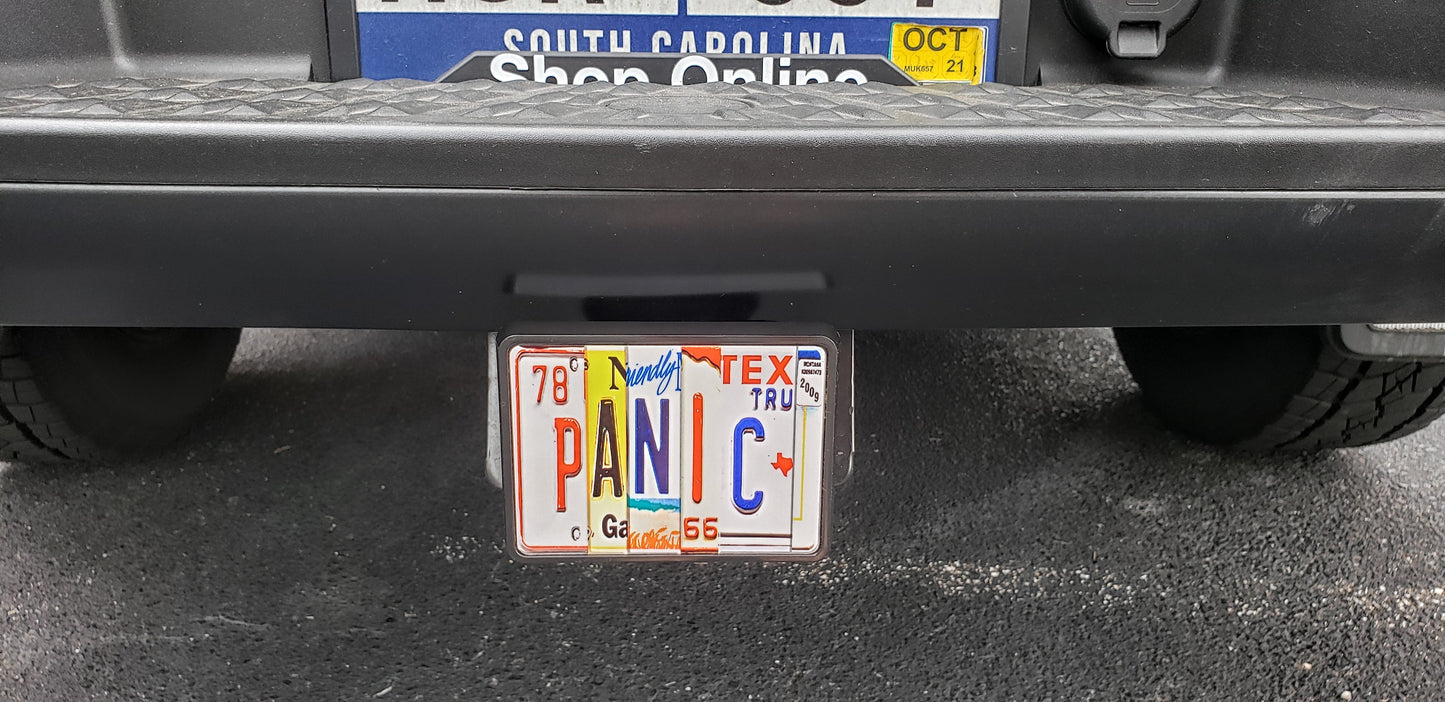Widespread Panic - PANIC Trailer Hitch Cover