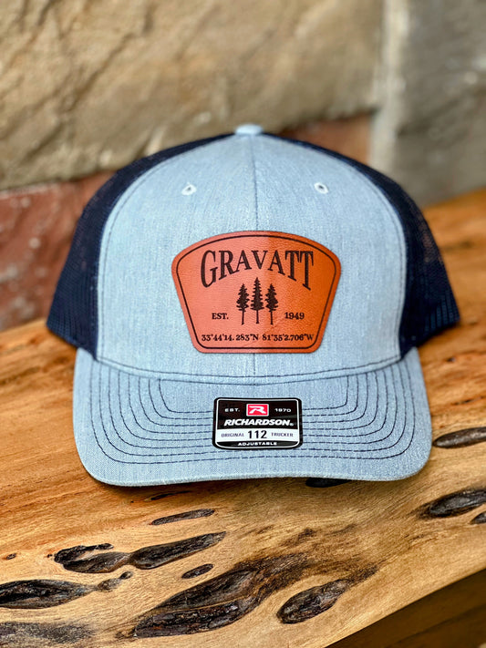 Camp Gravatt Wedge Leather Patch Hat