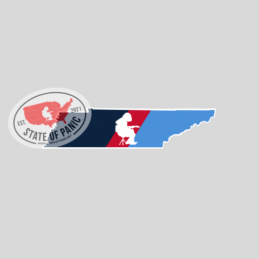 WSP State of Panic (TN) Tennessee Titans Sticker