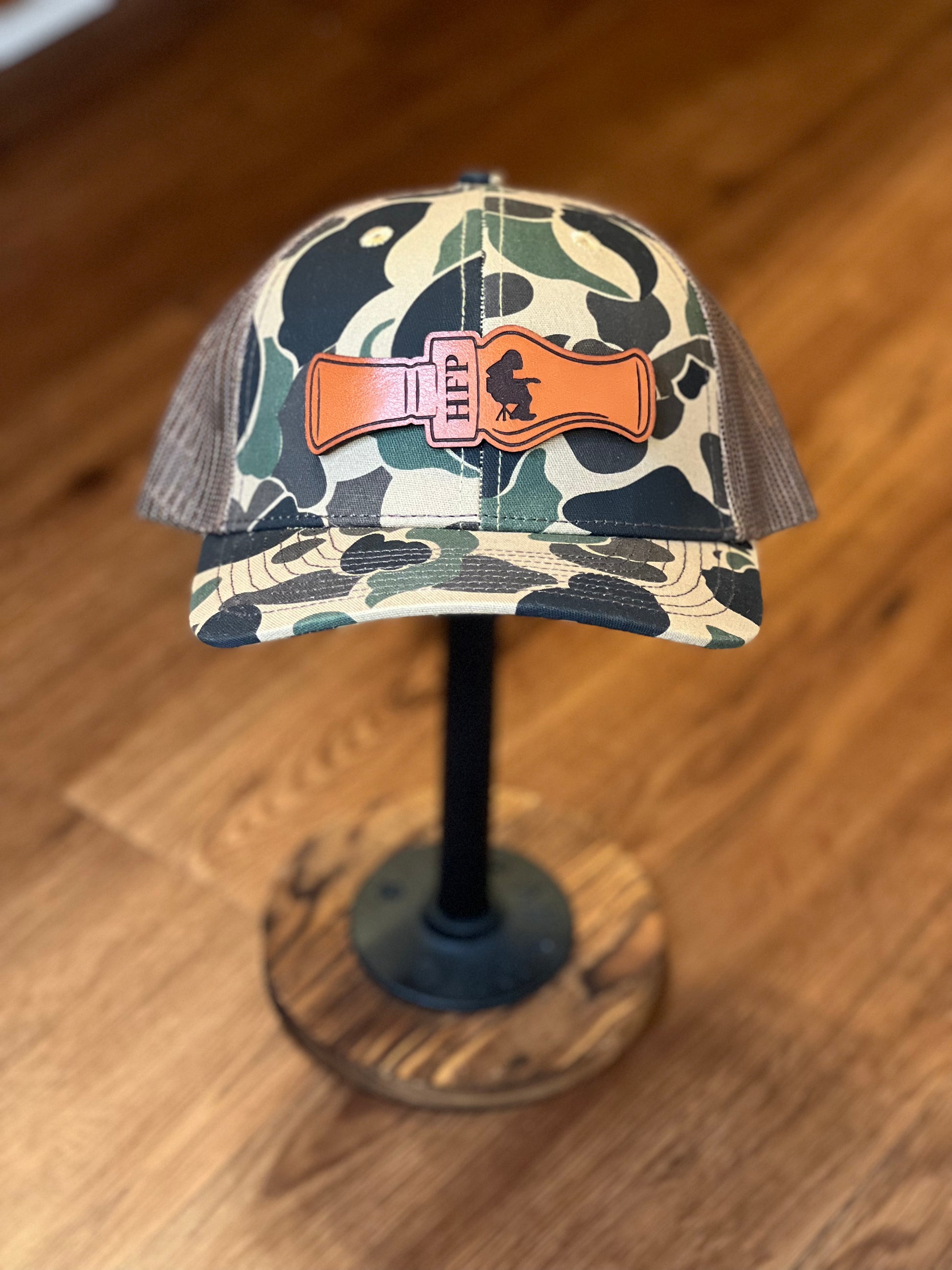 Leather Duck Patch on Classic Duck Camo Hat. – Southernhood