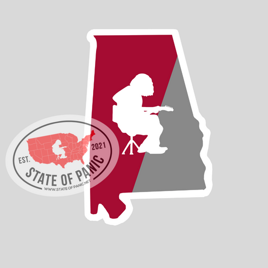 WSP State of Panic (AL) Alabama (version 1) Sticker