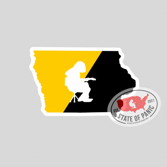 WSP State of Panic (IA) Iowa Sticker-v2