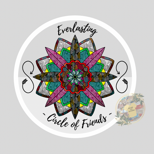 Circle of Friends Sticker