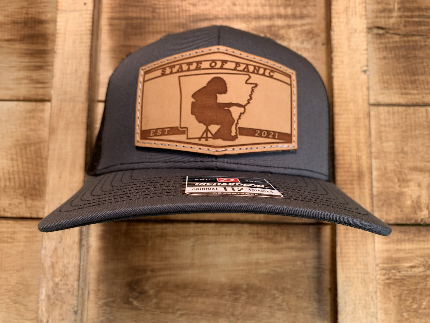 Widespread Panic - Arkansas “State of Panic” Classic Leather Patch Hat