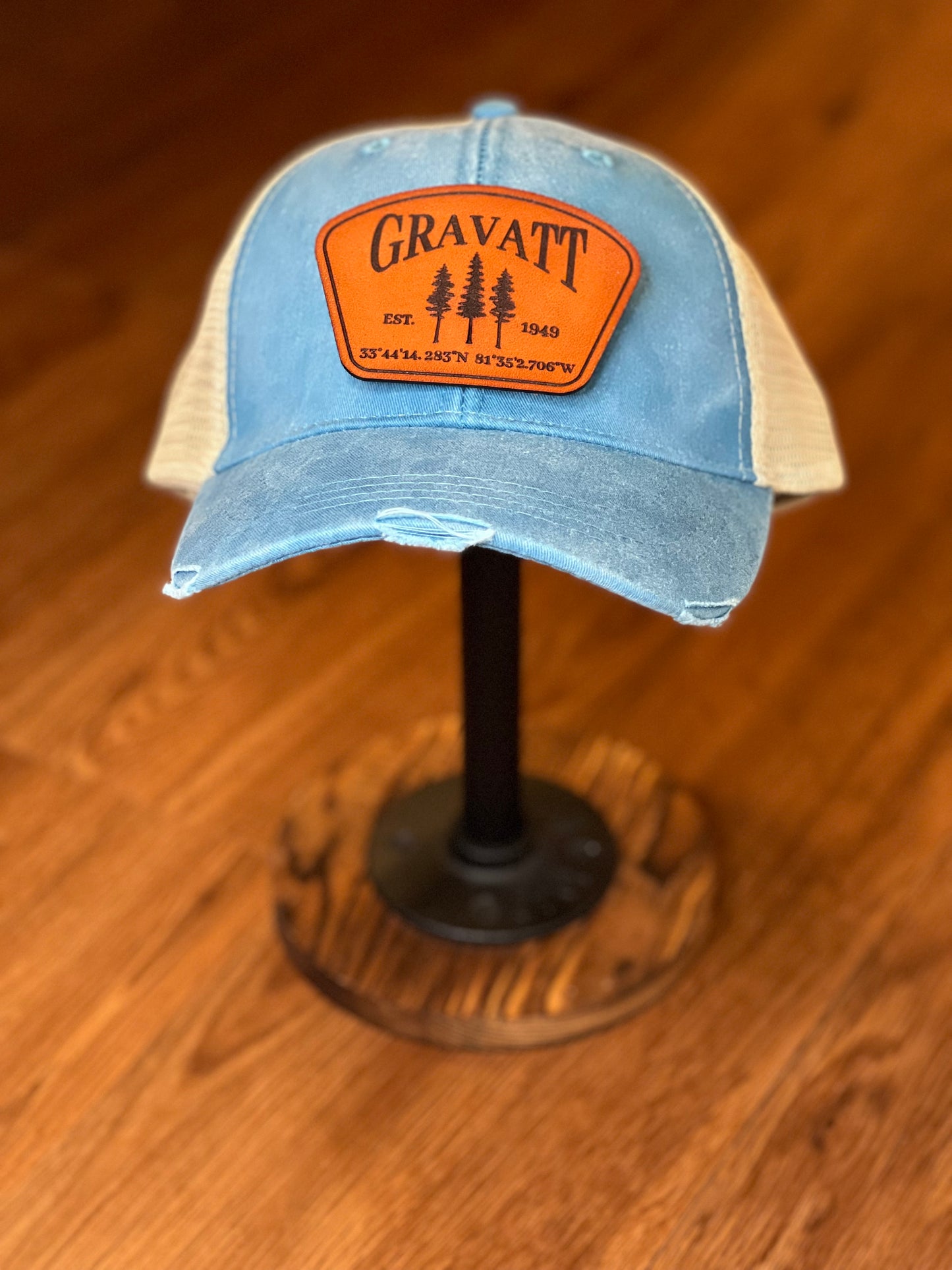 Camp Gravatt Wedge Leather Patch Hat