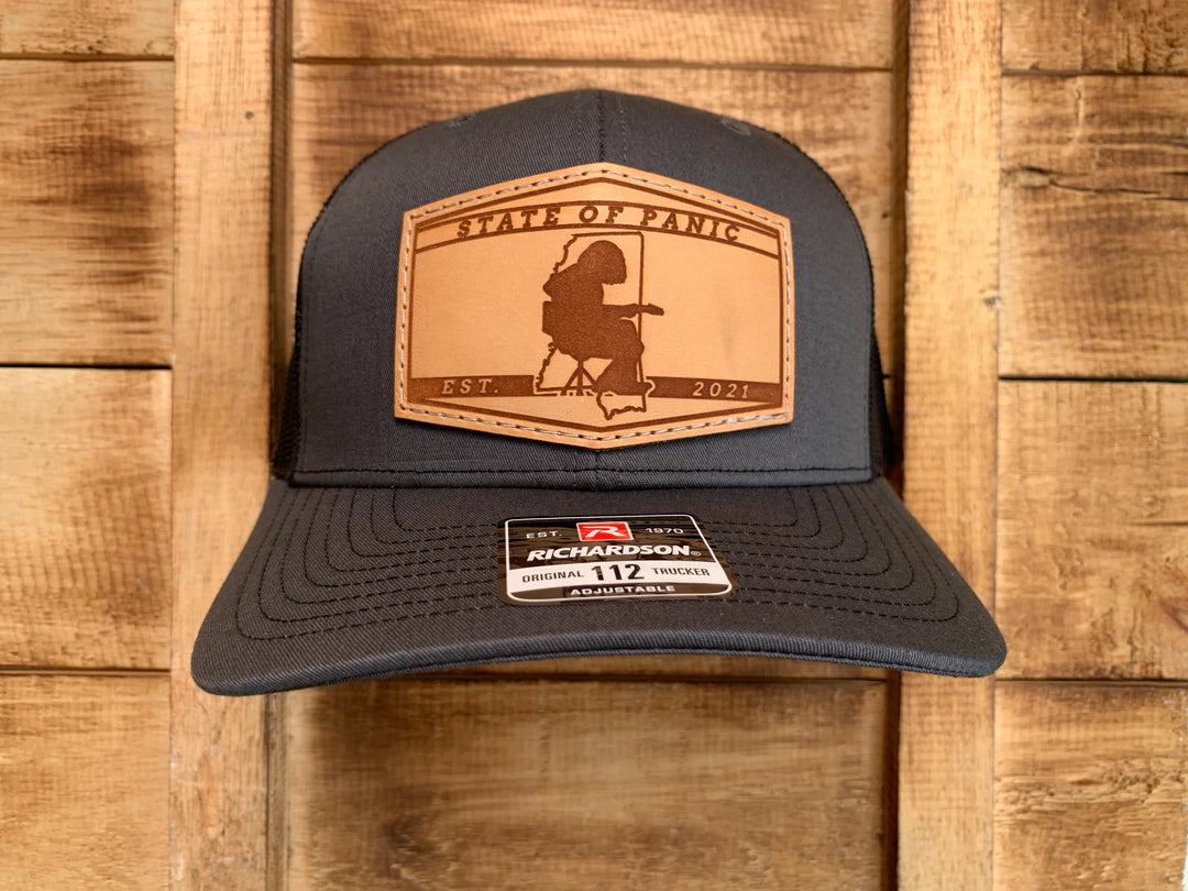 Widespread Panic - Mississippi “State of Panic” Classic Leather Patch Hat