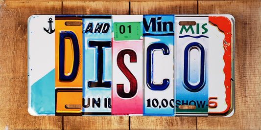 Widespread Panic - DISCO License Plate