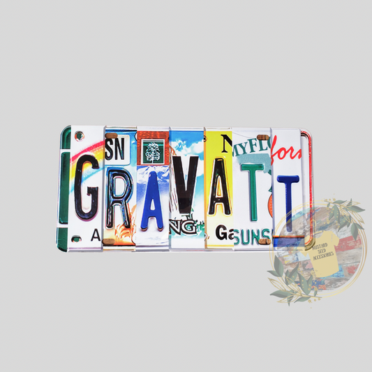 Camp Gravatt License Plate