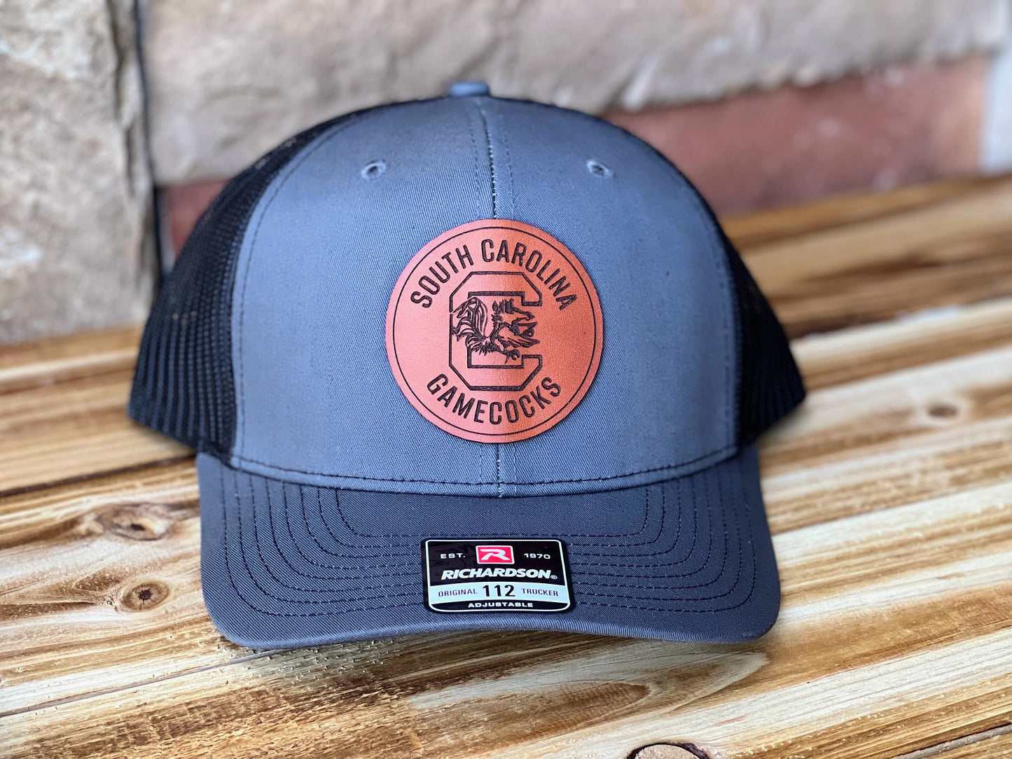 Carolina Gamecocks Leather Patch Hat- Multi Styles