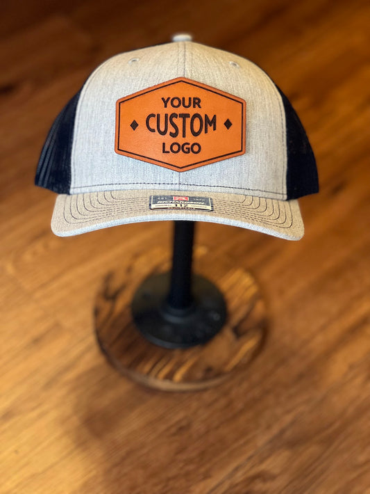 Custom Logo/Design Leather Patch Hat-Multi Styles