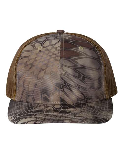 Custom Logo/Design Leather Patch Hat - Richardson 112P Camo