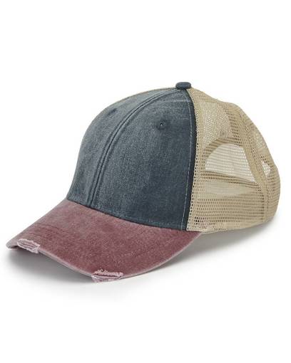 CUSTOM NAME- Leather Patch Hat