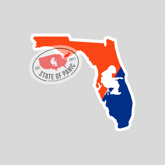 WSP State of Panic (FL) Florida Sticker-v2