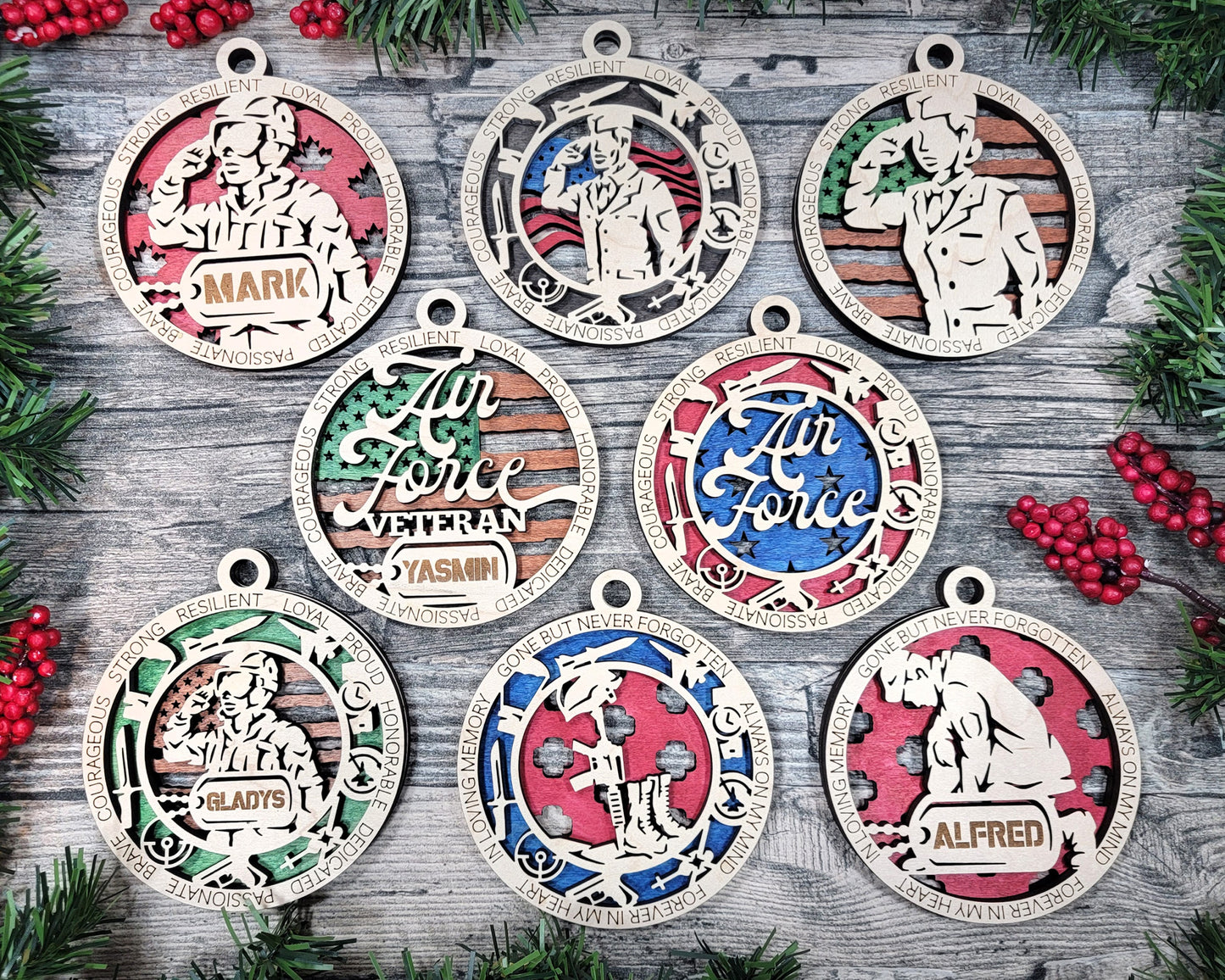 Marines Inspired Ornaments/Keepsakes