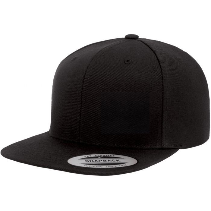 Baltimore Leather Patch Hat- Flat Bill  (YP6089M)