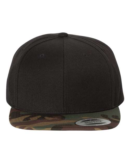 Baltimore Leather Patch Hat- Flat Bill  (YP6089M)