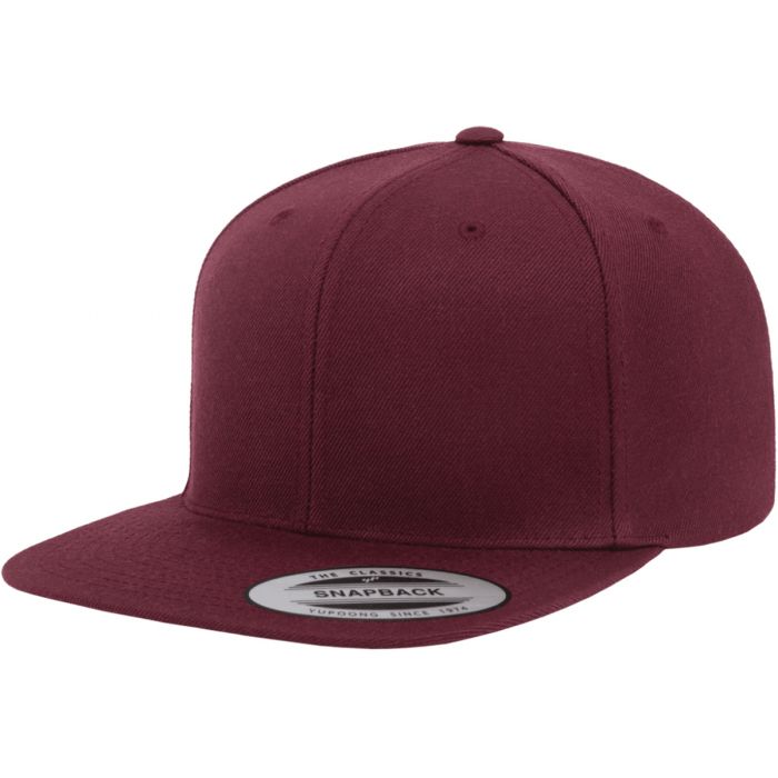 Baltimore Leather Patch Hat- Flat Bill  (YP6089M)