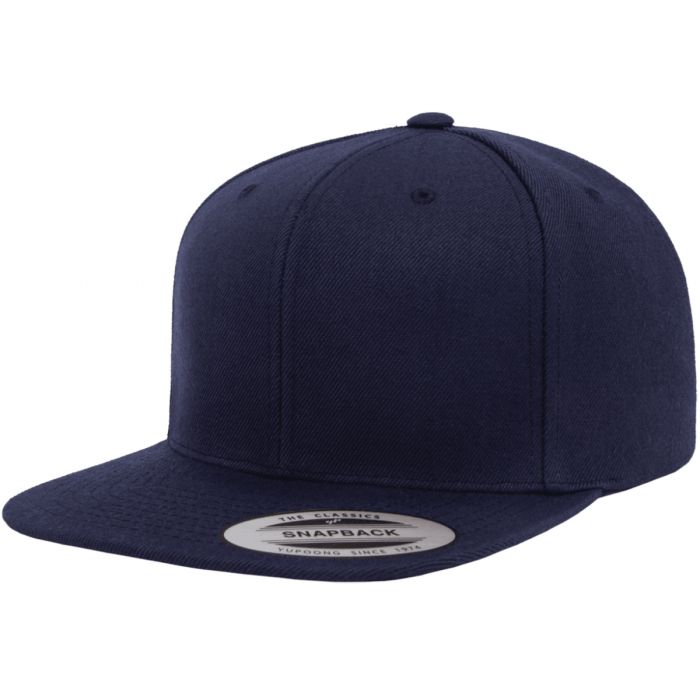 Baltimore Leather Patch Hat- Flat Bill  (YP6089M)