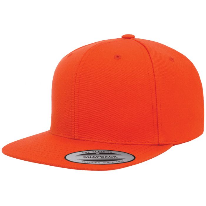 Custom Logo/Design Leather Patch Hat- Flat Bill  (YP6089M)