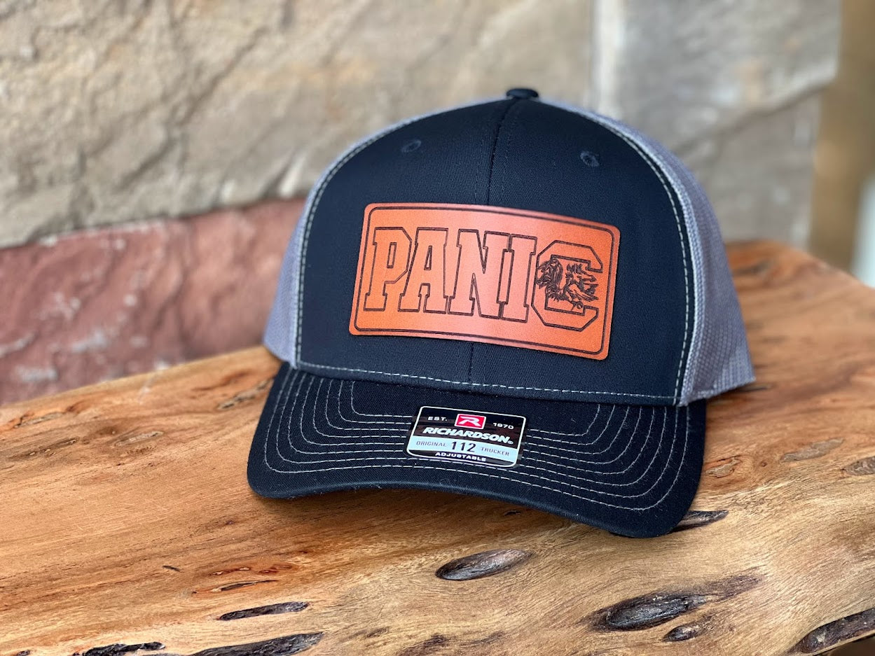 Carolina Gamecocks Widespread Panic Leather Patch Hat