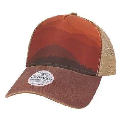 Gravatt Legacy  Leather Patch Hat - Legacy OFA & OFAFP